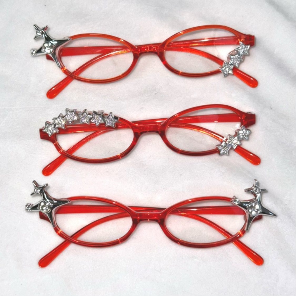 Sunglasses Cat Eye - Y2K Yıldız Taşlı Kedi Gözü Dekor