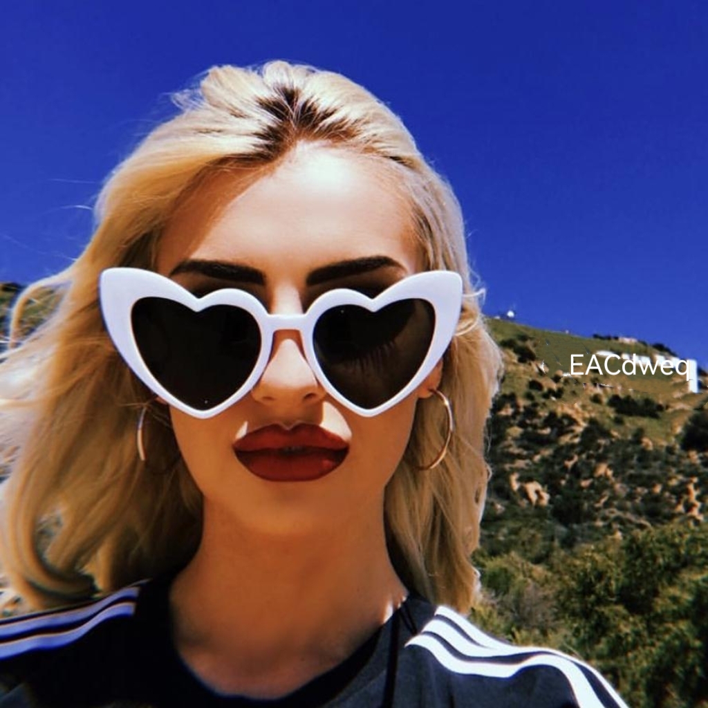 Sunglasses Cat Eye - Aşk Kalp Kedi Gözü Güneş Gözlüğü