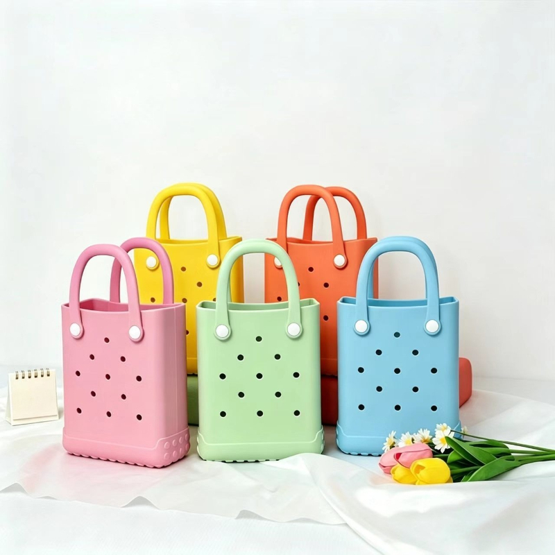 Tote Bag Beach - Plaj Çantası Piknik Saklama Sepeti Yaz