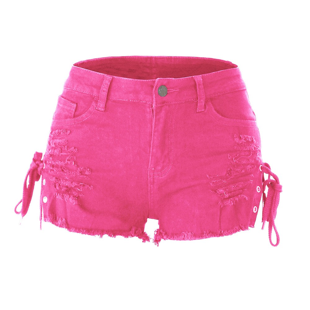 Y2k Kadın Şortları Düşük Bel M - Shorts Denim Frayed incelemesi ve fiyatı