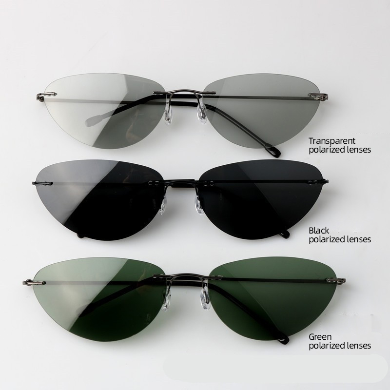 Modaya Uygun Çerçevesiz Güneş  - Sunglasses Cat Eye incelemesi ve fiyatı